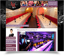 Restaurant Bar Club Paris 17 et 18 - LR Restaurant